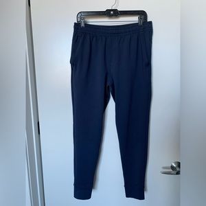 Navy Blue Rhone Mens Médium Joggers